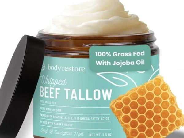 *HOT* Body Restore Grass Fed Whipped Beef Tallow only $8.49 shipped!